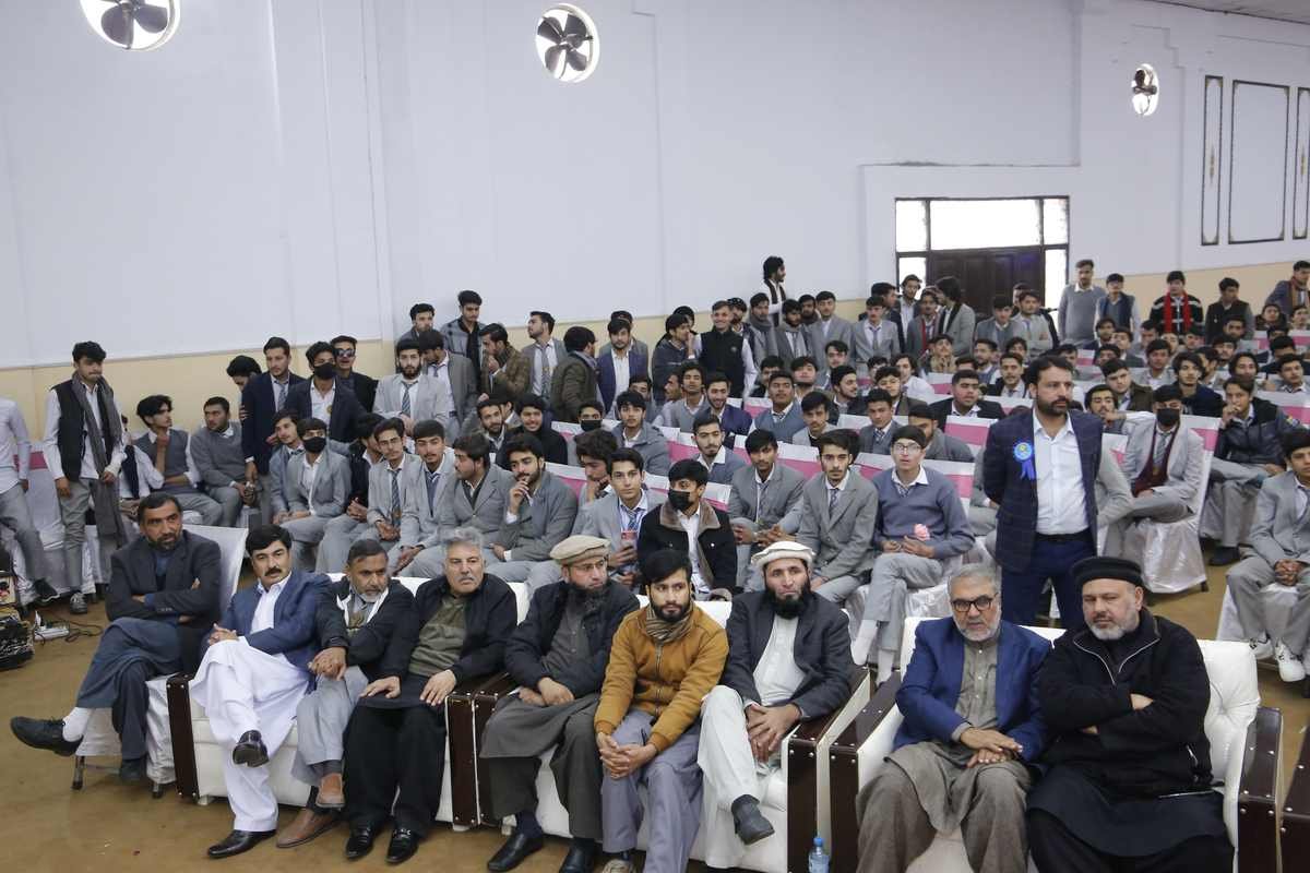 Large student assembly